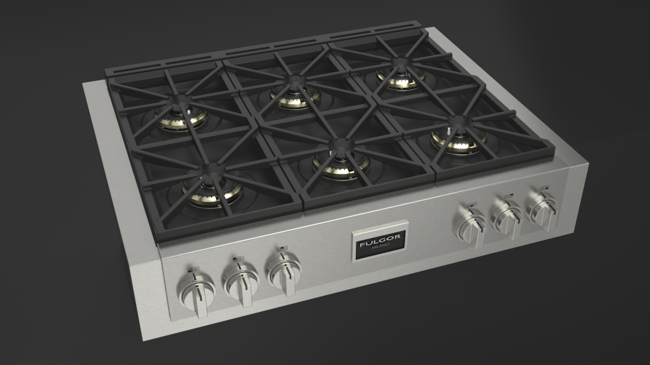 36" PROFESSIONAL RANGE TOP Fulgor